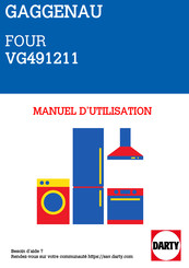 Gaggenau VG491211 Notice D'utilisation