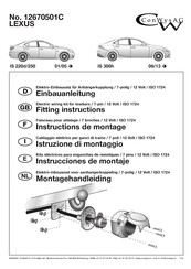 ConWys AG 12670501C Instructions De Montage