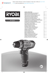 Ryobi R12DD Traduction Des Instructions Originales