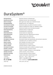 DURAVIT DuraSystem WD2006000000 Notice De Montage