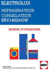 Electrolux ERY1402AOW Notice D'utilisation