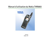 Nokia THR880i Manuel D'utilisation