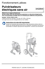 AIRLESSCO SP380 Fonctionnement, Pièces