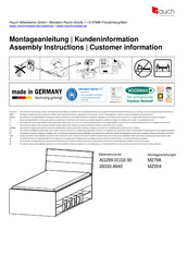 Rauch AG299.0CG0.90 Instructions De Montage