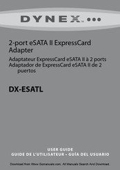 Dynex DX-ESATL Guide De L'utilisateur