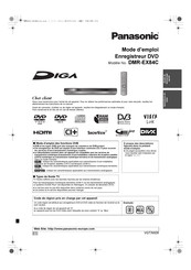 Panasonic DIGA DMR-EX84C Mode D'emploi