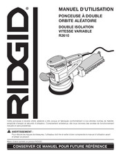 RIDGID R2610 Manuel D'utilisation