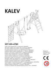 Palmako KALEV Instructions De Montage