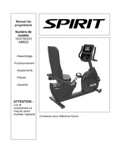 Spirit 16207383250 Manuel Du Propriétaire