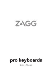 Zagg pro Manuel En Ligne