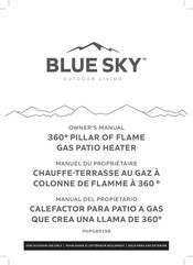 Blue Sky Outdoor Living PHPG8919B Manuel Du Propriétaire