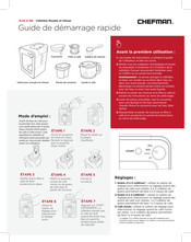 Chefman RJ14-4-GB Guide De Démarrage Rapide