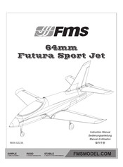 FMS 64mm Futura Sport Jet Mode D'emploi