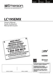 Emerson LC195EMX Guide D'utilisation