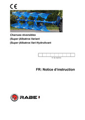 Rabe Albatros Vari-HydroAvant Notice D'instruction