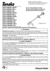 Hitachi TCG 22EAD SLP Instructions De Sécurité Et Mode D'emploi