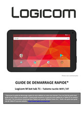 LOGICOM M bot tab 71 Guide De Démarrage Rapide