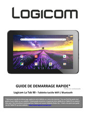 LOGICOM Tab 90 Guide De Démarrage Rapide