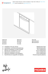 Franke TR 62 M Manuel D'installation Et Mode D'emploi