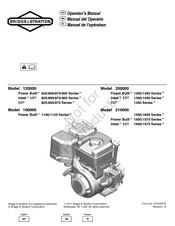 Briggs & Stratton 150000 Power Built 1100 Serie Manuel De L'opérateur