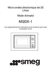 Smeg MI20X-1 Mode D'emploi