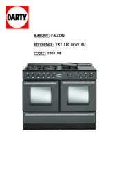 Falcon Toledo TX 110 Instructions D'utilisation Et D'installation