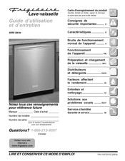 Frigidaire 4050 Serie Guide D'utilisation Et D'entretien