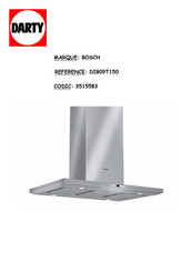 Bosch DIB09T150 Notice D'utilisation Et De Montage