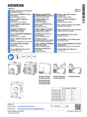 Siemens SIRIUS ACT 3SU1400-2EM10-6AA0 Instructions De Service Originales