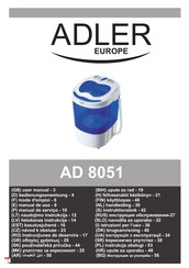 Adler europe AD 8051 Mode D'emploi