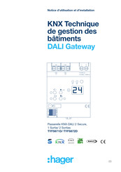 hager TYFS671D Notice D'utilisation Et D'installation