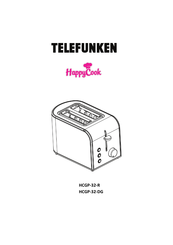 Telefunken HappyCook HCGP-32-DG Mode D'emploi