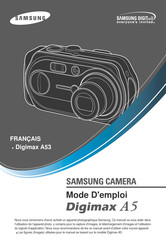 Samsung Digimax A5 Mode D'emploi