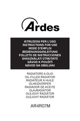 ARDES AR4R07M Mode D'emploi