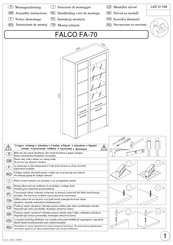 Home affaire FALCO FA-70 Notice De Montage