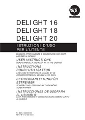 IARP DELIGHT 20 Instructions Pour L'utilisateur