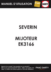 SEVERIN EK 3166 Mode D'emploi