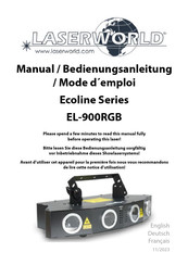 Laserworld Ecoline EL-900RGB Mode D'emploi