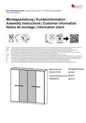 Rauch Modi AD434.01R6 Notice De Montage