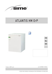 Sime ATLANTIS HM 30 T ErP Mode D'emploi