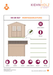 Kiehn-Holz Vaasa Instructions De Montage