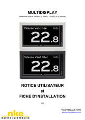 NKE PF000175 Notice Utilisateur