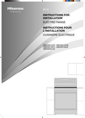 Hisense HBE3502CAS Instructions Pour L'installation