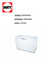 Electrolux ECP40108W Notice D'utilisation