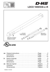 D+H LDCO 1000/038-R Notice Originale