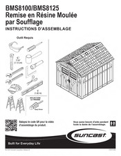 Suncast Design Brilliant BMS8125 Instructions D'assemblage