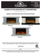 ActiveFlame Ophelia A Guide D'utilisation Et D'entretien