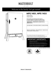 Masterbuilt MB21051313 Manuel D'instructions