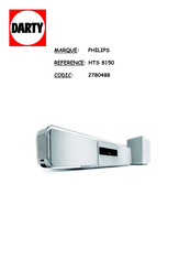 Philips HTS 8150 Manuel D'utilisation