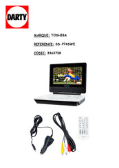 Toshiba SDP74SWE Mode D'emploi